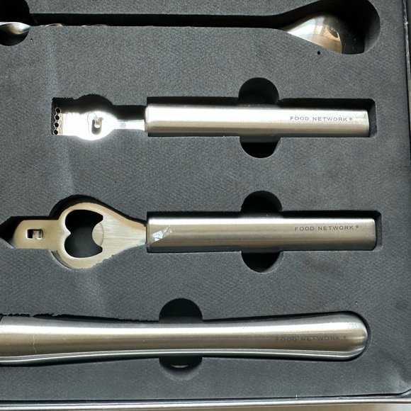 Food Network Bar Tools Set - Picture 2 of 4